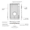 IntelliSkin® Thin-Case™ for Samsung Tab S10+, S9+ & S9 FE+ - Gray