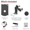 GDS® Uni-Conn™ Locking Vehicle Bundle for Samsung Tab A9+