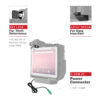 RAM® Locking Powered Dock for Panasonic FZ-A3