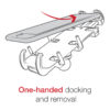 RAM® Quick-Grip™ XL Phone Holder with Vibe-Safe™ Adapter & Ball