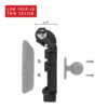 RAM® Thin-Dock™ Power + USB-A & RJ45 Data for Tab Active5 & 3