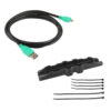 RAM® Combo Locking Power + Dual USB Dock for Tab Active5 & 3