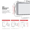RAM® USB-C Powered Dock with NFC Extender for Samsung Tab Active5 & 3