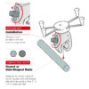 RAM® X-Grip® Large Phone Mount with Low-Profile Medium Tough-Claw™
