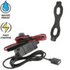 RAM® Quick-Grip™ 15W Waterproof Wireless Charging Holder with Charger