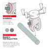 RAM® X-Grip® Phone Mount with Low-Profile Medium Tough-Claw™