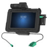 GDS® Combo Locking Power + Dual USB Dock for Zebra ET5x 8.3