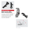 RAM® Key-Locking Form-Fit Powered Dock for Zebra TC73 & TC78