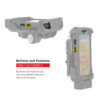 RAM® Key-Locking Form-Fit Holder for Zebra TC73 & TC78