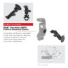 RAM® Key-Locking Form-Fit Holder for Zebra TC73 & TC78