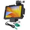Locking RAM® Tough-Dock™ Power + Dual USB for Zebra ET401 & ET4x 10