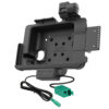 RAM® Tough-Dock™ Power + Dual USB with Latch for Zebra ET401 & ET4x 10