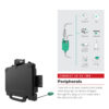 RAM® Power + Dual USB Locking Dock for Zebra ET8x 2-in-1 Tablet