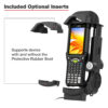 RAM® Locking Powered Dock for Zebra MC9400 & MC9300 - Heated Pins