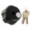 RAM® Key Lock Knob with Brass Insert for C Size Socket Arms