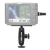 RAM® Pin-Lock™ Marine Electronic Mount with Gimbal Knob - C Size Medium