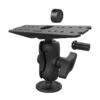 RAM® Pin-Lock™ Marine Electronic Mount with Gimbal Knob - D Size Short