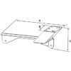 RAM® No-Drill™ Vehicle Base for '06-10 Dodge Charger (Non-Police) + More