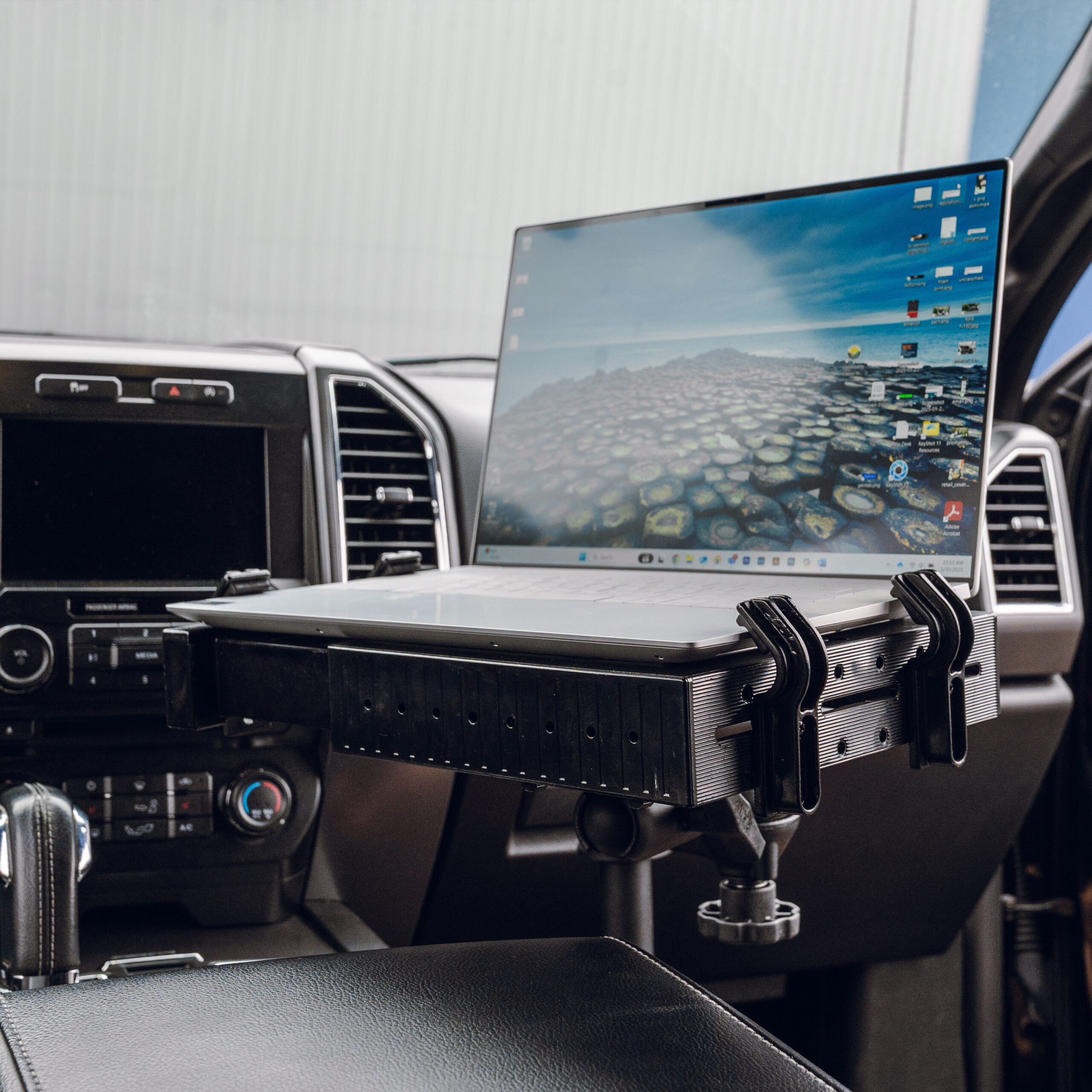 RAM No-Drill Laptop Mount for Ford F-150, F-250 to F-550 & More