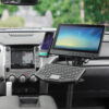 RAM® 8” Upper Pole and Double Ball 75x75mm VESA Mount