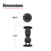 RAM® Dual 90-Degree Pivot Mount