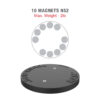 RAM® Dual Straight Pivot Magnetic Mount with Knob