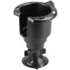 RAM® Twist-Lock™ Suction Cup with Drink Cup Holder