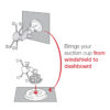 RAM® Portable Friction Dashboard Base