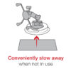 RAM® Portable Friction Dashboard Base