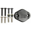 RAM® EZY-Mount™ Quick Release Recessed Male Adapter