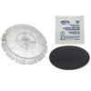 RAM® Clear Rose Adhesive Plate for Suction Cups