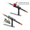 RAM® Tube Jr.™ Rod Holder with RAM® Adapt-A-Post™ Track Base - 4