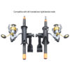 RAM® Tube Jr.™ Rod Holder with Bulkhead/Flat Surface Base - 4