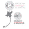 RAM® Tablet Mount for Wheelchairs with Quick Release & Swivel Feature