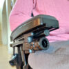 RAM® Universal Wheelchair Track Base with Quick Release & Swivel Feature