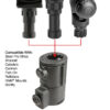 RAM® Universal Adapt-A-Post™ Track Base