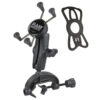 RAM® X-Grip® Phone Mount with Composite Yoke Clamp Base