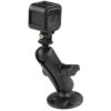 RAM® Composite Drill-Down Mount with Universal Action Camera Adapter