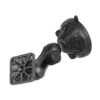 RAM® Twist-Lock™ Low-Profile Suction Cup Mount with AMPS Hole Pattern