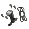 RAM® X-Grip® Phone Mount with 9mm Angled Bolt Head Adapter - Composite