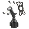 RAM® X-Grip® Large Phone Mount with RAM® Stubby™ Cup Holder Base