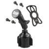 RAM® X-Grip® Phone Mount with RAM® Stubby™ Cup Holder Base
