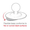 RAM® Flex Adhesive Double Ball Mount for Apple MagSafe (2020)