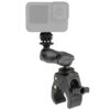 RAM® Tough-Claw™ Clamp Mount with Action Camera Adapter - Composite