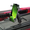 RAM® X-Grip® Phone Holder with Composite Double Socket Arm