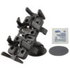 RAM® Finger-Grip™ GPS & Radio Holder with Flex Adhesive Dashboard Mount
