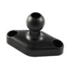 RAM® Snap-Link™ Ball with Diamond Plate