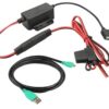 RAM GDS Modular Hardwire Charger with Male Micro-B USB Connector
