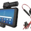 RAM Locking Powered Cradle for Samsung Galaxy Tab Active2 with Charger