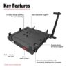RAM® Tough-Tray™ III Spring Loaded Laptop Tray